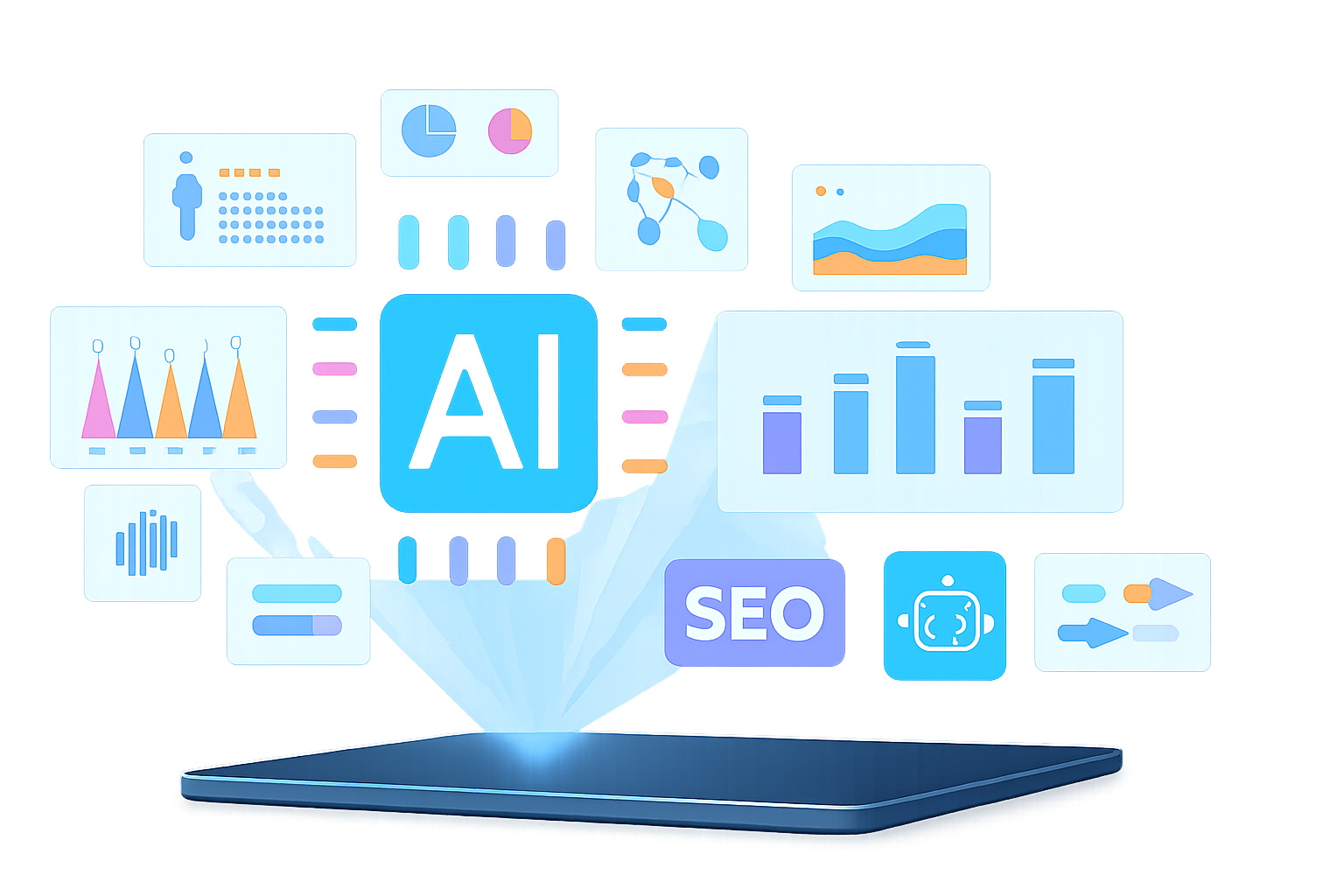 SEO automatisé par intelligence artificielle - Webfoudre